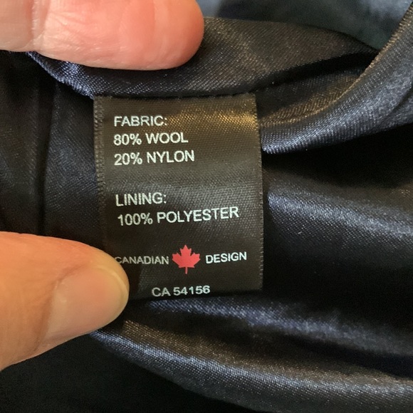 Zareen Navy Pea Coat - Picture 9 of 9